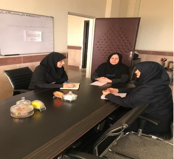 نشست خبری رئیس شورای امر به معروف و نهی از منکر اداره کل انتقال خون استان کرمانشاه